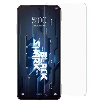 För Xiaomi Black Shark 5 High Aluminium-silikon glasskärmskydd 2.5D Arc Edges HD Anti-Explosion Impact-Absorption Film