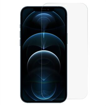 RURIHAI för iPhone 12 Pro Max  Clear AGC Skärmskydd av härdat glas Hellim Anti-Fingeravtryck 2,5D Scratch filmskydd