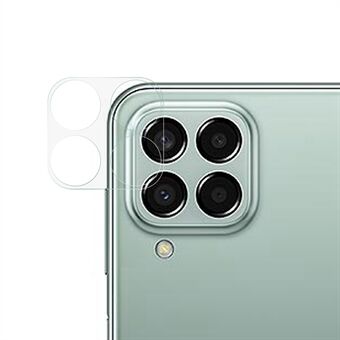 För Samsung Galaxy M33 5G (global version) Hög transparens utan bubbla härdat glas Film Kameralinsskydd