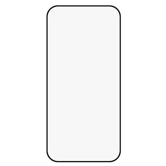 För iPhone 14 Pro  Ultra Clear Screen Protector Heltäckande Heltäckande lim Sprosssäkert skydd Silke Printing Härdat glasfilm (11D)