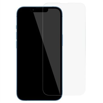 HD galvaniskt beläggning Design skärmskydd för iPhone 14 , hög aluminium-kisel härdat glas Arc Edge Front Screen Film