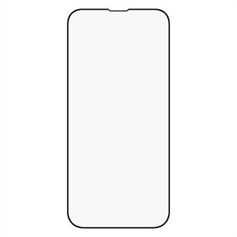 Skärmskydd i högt aluminium-kiselglas för iPhone 14 Pro Max , explosionssäkert sidentryck av härdat glas Arc Edge Front Screen Cover