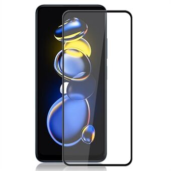 MOCOLO för Xiaomi Redmi Note 11T Pro 5G / Note 11T Pro+ 5G / Poco X4 GT 5G Hellim härdat glas Silketryck HD Klar helskärmsskyddsfilm - svart