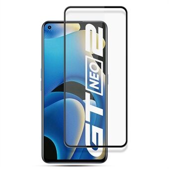 MOCOLO For Realme GT Neo2 5G härdat glasfilm Sekundärt stärkande hellim Silketryck helskärmsskydd - svart