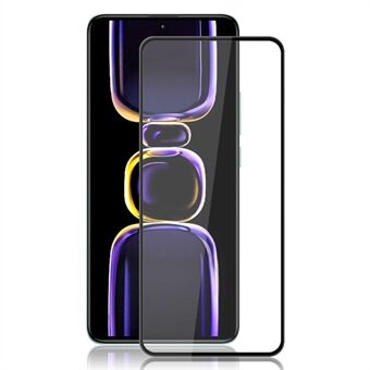 MOCOLO för Xiaomi Redmi K60 5G / K60 Pro 5G Silk Printing Härdat glasfilm Sekundär härdande hellim skärmskydd - svart