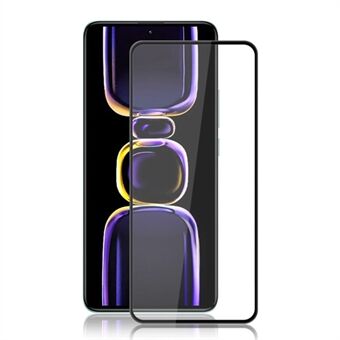 MOCOLO för Xiaomi Redmi K60E 5G härdat glasfilm Sekundär härdande sidentryck helskärmsskydd - svart
