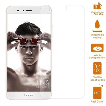 För Huawei Honor 8 Pro / Honor V9 Mobile Härdat Glas Skärmskydd 0,3 mm (Arc Edge)