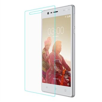 För Nokia 3 0,3 mm härdat glas skärmskydd mobil film (Arc Edge)