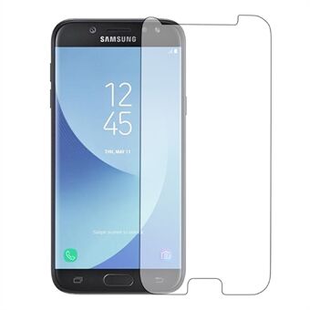 2,5D Arc Edge härdat glas skärmskydd film för Samsung Galaxy J5 Pro