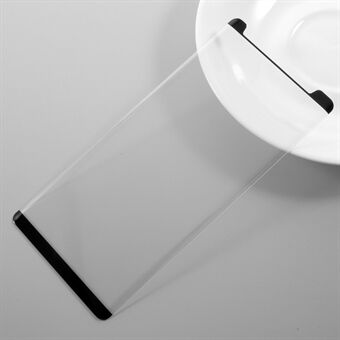 Skärmskyddsfilm i härdat glas i full storlek (öppnas på toppen) för Samsung Galaxy Note 8