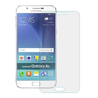 0,3 mm skärmskyddshärdad film för Samsung Galaxy A8 SM-A800F Arc Edge