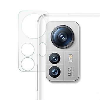 För Xiaomi 12 Pro 5G / 12S Pro 5G / 12 Pro (Dimensity) 5G kameralinsfilm Heltäckande HD-linsskydd av klart härdat glas