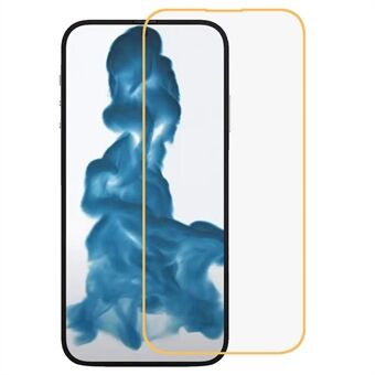 För iPhone 14 Pro  självlysande skärmskydd Ultra Clear Anti-explosion härdat glasfilm