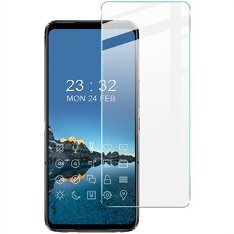 IMAK H-serien för Asus ROG Phone 6 5G / ROG Phone 6 Pro 5G Anti-damm härdat glasfilm Fulllim Anti-nötningsskydd skärmskydd
