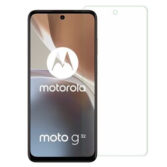 För Motorola Moto G32 4G Nötningsbeständigt skärmskydd 0,3 mm Arc Edge Smooth Touch härdat glasfilm