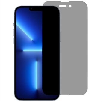 RURIHAI Full Glue Screen Protector för iPhone 14 Pro Max , enkel installation Spy Heltäckande film av härdat glas