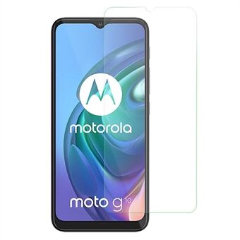 Mobiltelefon Skärmskydd för Motorola Moto G10, Smidig 2.5D Arc Edge Anti-explosion HD Klart härdat glasfilm