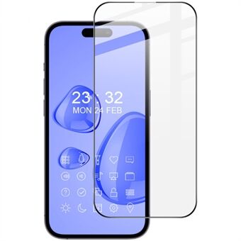 IMAK Pro+ Series för iPhone 14 Pro 9H Hårdhet Anti- Scratch Skärmskydd i härdat glas HD Full Glue Full täckande Skyddsfilm
