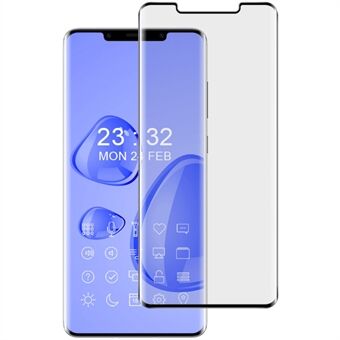 IMAK för Huawei Mate 50 Pro 4G 3D Böjt sidolim Skärmskydd i härdat glas Heltäckande HD Klar skärmskyddsfilm