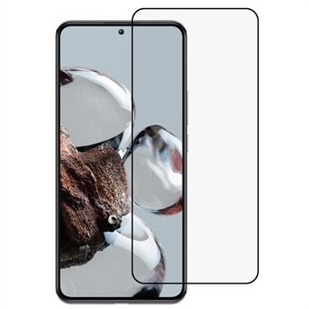För Xiaomi 12T 5G / 12T Pro 5G / Redmi K50 Ultra 5G Full Glue Silk Printing Full Screen Protector Anti-explosion härdat glasfilm