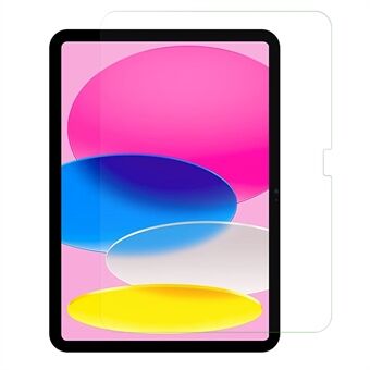 För iPad 10.9 (2022) 0.3pm Full täckning Hög genomskinlig skärmskydd av härdat glas Skyddsfilm