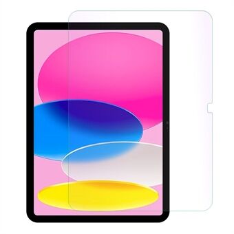 För iPad 10.9 (2022) Anti-lila ljus 0,25 mm Arc Edge 9H Hårdhet Helskärm härdat glas skärmskyddsfilm