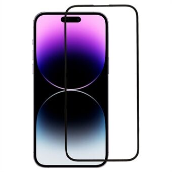 För iPhone 14 Pro Full Cover Full Glue Screen Protector High-Definition Corning Gorilla Glass 6D Curved Edge Splitterskyddad film