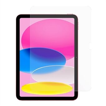 RURIHAI For iPad 10.9 (2022) Anti Lila Ljus AGC Glasfilm Hellim 0,18 mm 2,5D Arc Edge Helskärmsskydd i härdat glas