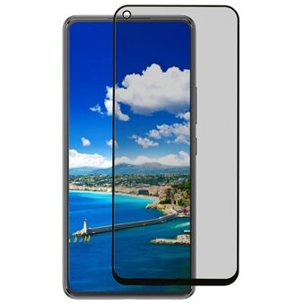 För Samsung Galaxy A54 5G Anti- Spy Heltäckande Silke Printing Screen Protector Sidolim Anti-explosion härdat glasfilm