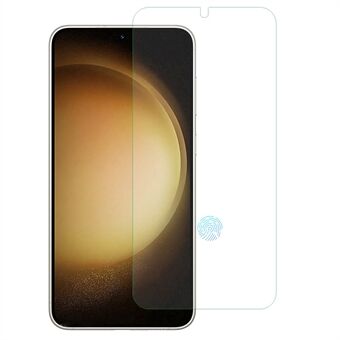 RURIHAI för Samsung Galaxy S23+ 0,20 mm högt aluminium-silikonglas helskärmsskydd HD klar film (stöd för upplåsning av fingeravtryck)