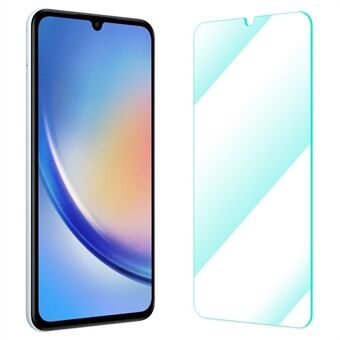 ENKAY HAT Prince för Samsung Galaxy A34 5G Telefon Skärmskydd 0,26 mm 9H 2,5D Hög Aluminium-silikon Glas Ultra Clear Film