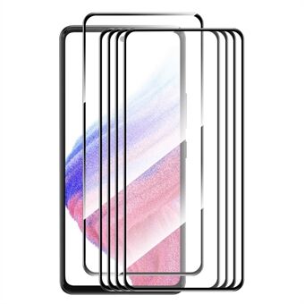 ENKAY HAT Prince 5st för Samsung Galaxy A54 5G Silk Printing 2.5D 9H Skärmskydd Högt aluminium-kiselglas 0.26mm skärmskydd