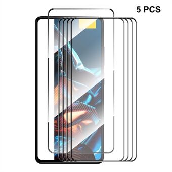 ENKAY HAT Prince 5st för Xiaomi Poco X5 5G / Redmi Note 12 5G (Kina) / (Indien) Silk Printing 2.5D High Aluminium-silikon Glasfilm 0.26mm 9H Screen Protector