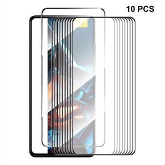 ENKAY HAT Prince 10st för Xiaomi Poco X5 5G / Redmi Note 12 5G (Kina) / (Indien) Silke Printing 0.26mm 9H 2.5D High Aluminium-silikon Glasfilm