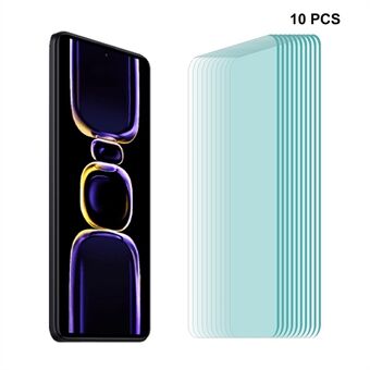 ENKAY HAT Prince 10st För Xiaomi Redmi K60E 5G 0.26mm 9H Telefon Skärmskydd Hög Aluminium-kisel Glas 2.5D Film
