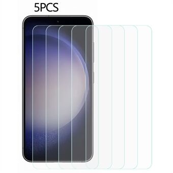 5st för Samsung Galaxy A24 4G Stötsäker telefonskärmfilm 0,3 mm 2,5D båghärdat glas skärmskydd