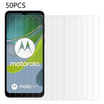 50 st / set för Motorola Moto E13 4G 0,3 mm 2,5D härdat glas Anti- Scratch film Mobiltelefon skärmskydd