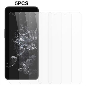 5 st / förpackning för OnePlus 10T 5G / ACE Pro 5G skärmskydd i härdat glas 0,3 mm 2,5D transparent genomskinlig film