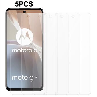 5 st / set för Motorola Moto G32 4G 2,5D 0,3 mm skärmskydd härdat glas Anti-explosionsskärm film för telefon