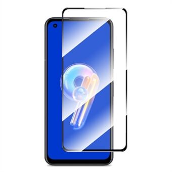 För Asus Zenfone 9 5G Full Glue Phone Helskärmsskydd Silke Print Ultra Clear härdat glasfilm