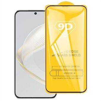 För Huawei nova 11 Silk Printing Härdat glasfilm HD Clear Side Glue 9D Telefon Helskärmsskydd