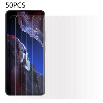 50 st för Xiaomi Poco F5 Pro 5G / Redmi K60 5G / K60 Pro 5G Telefon Skärmskydd 2,5D 0,3 mm Anti- Scratch härdat glasfilm