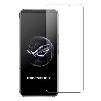 För Asus ROG Phone 7 5G Skärmskydd i härdat glas 2.5D Arc Edge HD Klar Anti-explosionsfilm