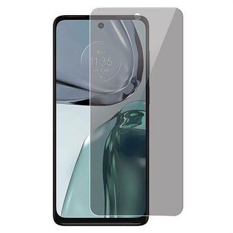 För Motorola Moto G62 5G 0,3 mm Arc Edge Tempered Glass Anti- Spy Screen Protector Heltäckande skärmfilm
