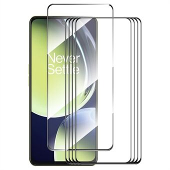ENKAY HAT Prince 5st för OnePlus Nord CE 3 Lite 5G / Nord N30 5G High Aluminium-silikon Glasfilm Silke Printing 0.26mm 9H 2.5D Screen Protector