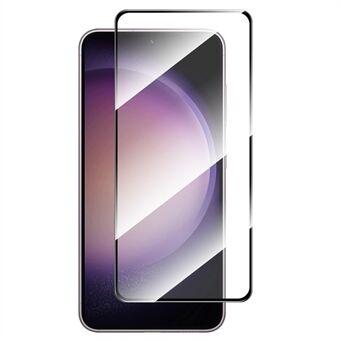 ENKAY HAT Prince För Samsung Galaxy S23 FE 0,26 mm Klart skärmskydd Sidentryck 9H högt aluminium-kiselglas 2,5D-film