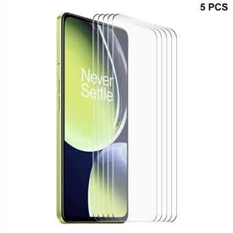 ENKAY HAT Prince 5st för OnePlus Nord CE 3 Lite 5G / Nord N30 5G 0,26 mm hög aluminium-silikon glasfilm 9H 2,5D skärmskydd