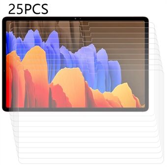 25 st för Samsung Galaxy Tab S7+ / S8+ / S7 FE Tablet Skärm Film Heltäckande Ultra Clear Skärmskydd i härdat glas