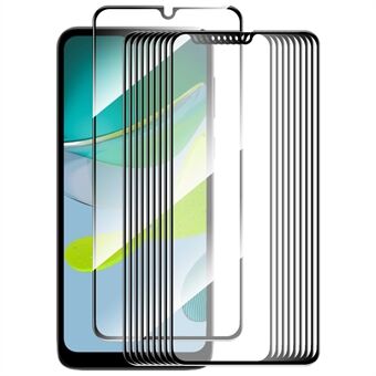 ENKAY HAT Prince 10st för Motorola Moto E13 4G Skärmskydd 0.26mm 9H 2.5D Silk Printing High Aluminium-silikon Glasfilm