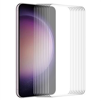 ENKAY HAT Prince 10st för Samsung Galaxy S23 FE Skärmskydd 0.26mm 9H 2.5D High Aluminium-silikon glasfilm